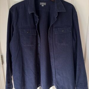 Vintage LL Bean Navy Shirt Jacket